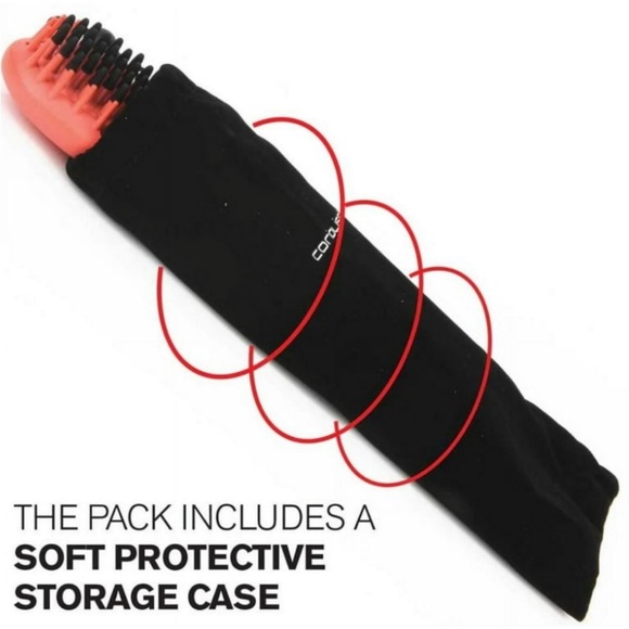Corioliss Straightening Hot Brush - Travel Edition 
Black/Purple, Teal, or Coral - Picture 4 of 7